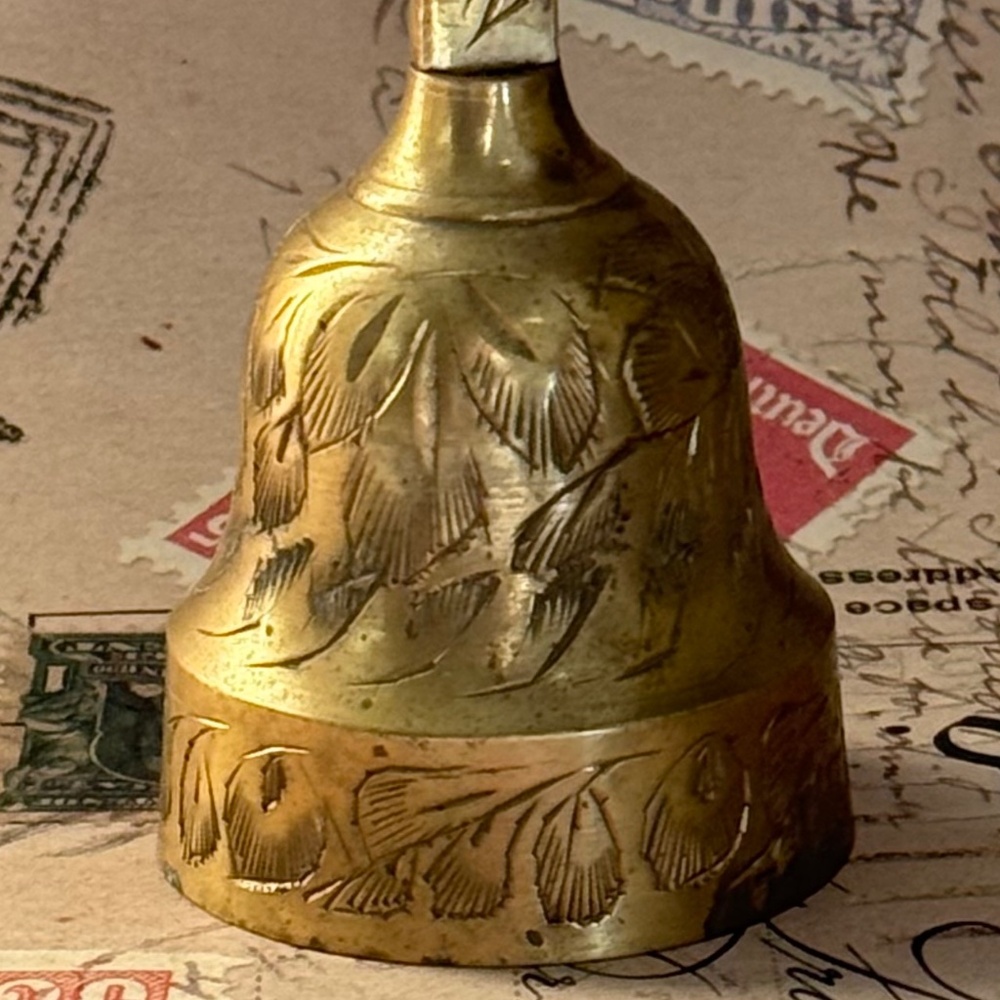 VINTAGE Brass Bell with Ringer Bottle Opener Collectible - Picture 3 of 7
